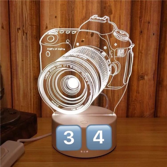 3D illusion LED night light - Picture 1 of 1